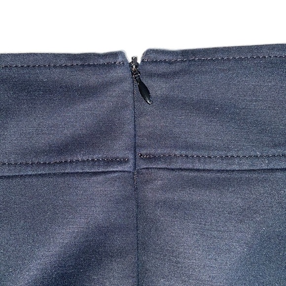 Banana Republic Size 2 Black Lined Stretchy Buisnesscore Pencil Skirt: 4877 - Picture 3 of 6